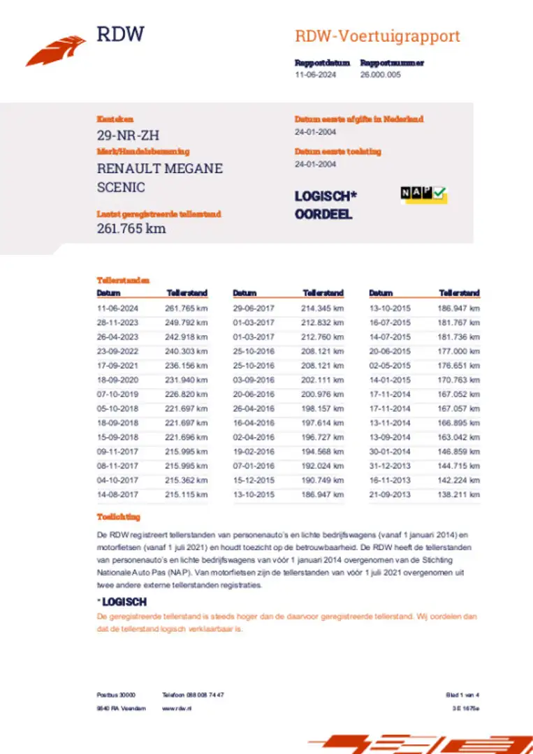 Renault Scenic 1.6-16V Privilège Comfort CRUISE/AIRCO/APK 28-11-2 Beige - 2