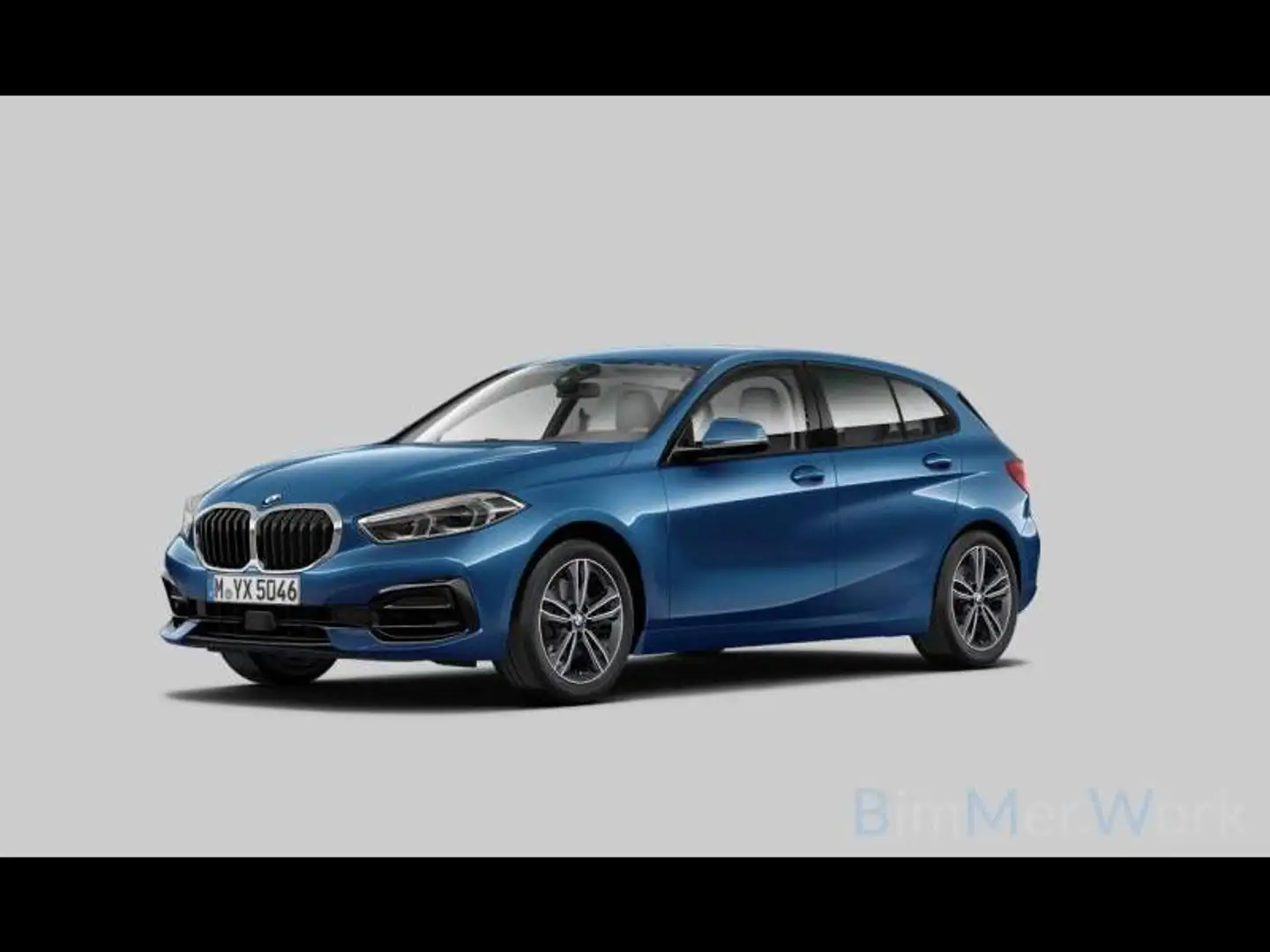 BMW 116 SPORTLINE - LED - NAVI - AUTOM Bleu - 1