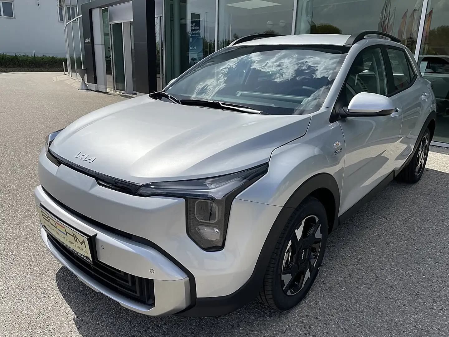 Kia Stonic 1,0 TGDI GPF ISG Titan Silber - 1