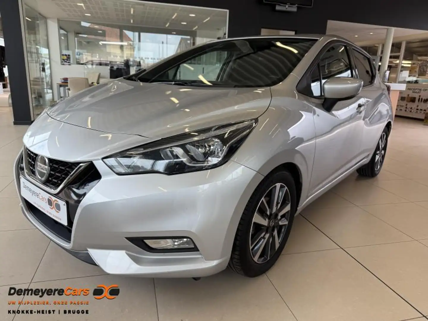 Nissan Micra TEKNA BOSE 100PK Argento - 1