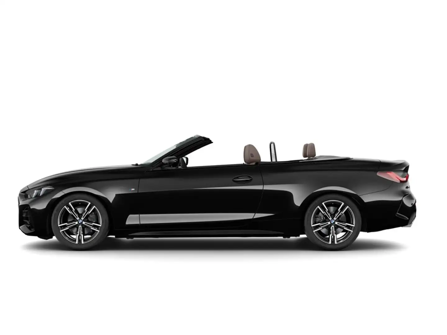 BMW 420 iA Cabrio LEDER M SPORT 18''LC PROF ALARM 360°PARK Schwarz - 2