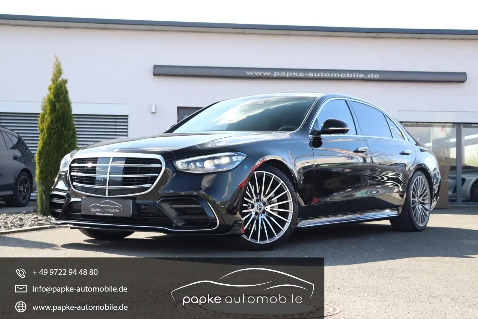 Mercedes-Benz S 400 d lang 4M AMG Line +BRABUS+EXCLUSIVE+PANO++ Schwarz - 1