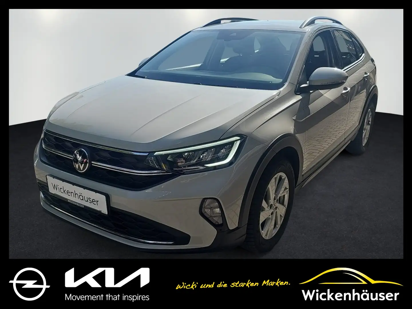 Volkswagen Taigo 1.0 TSI Life +ACC LM LED PDC Grau - 1