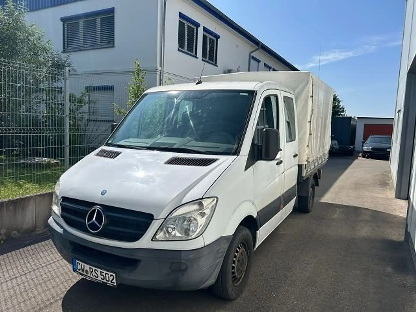 Mercedes-Benz Sprinter 209 CDI Sprinter Pritsche/Plane White - 2