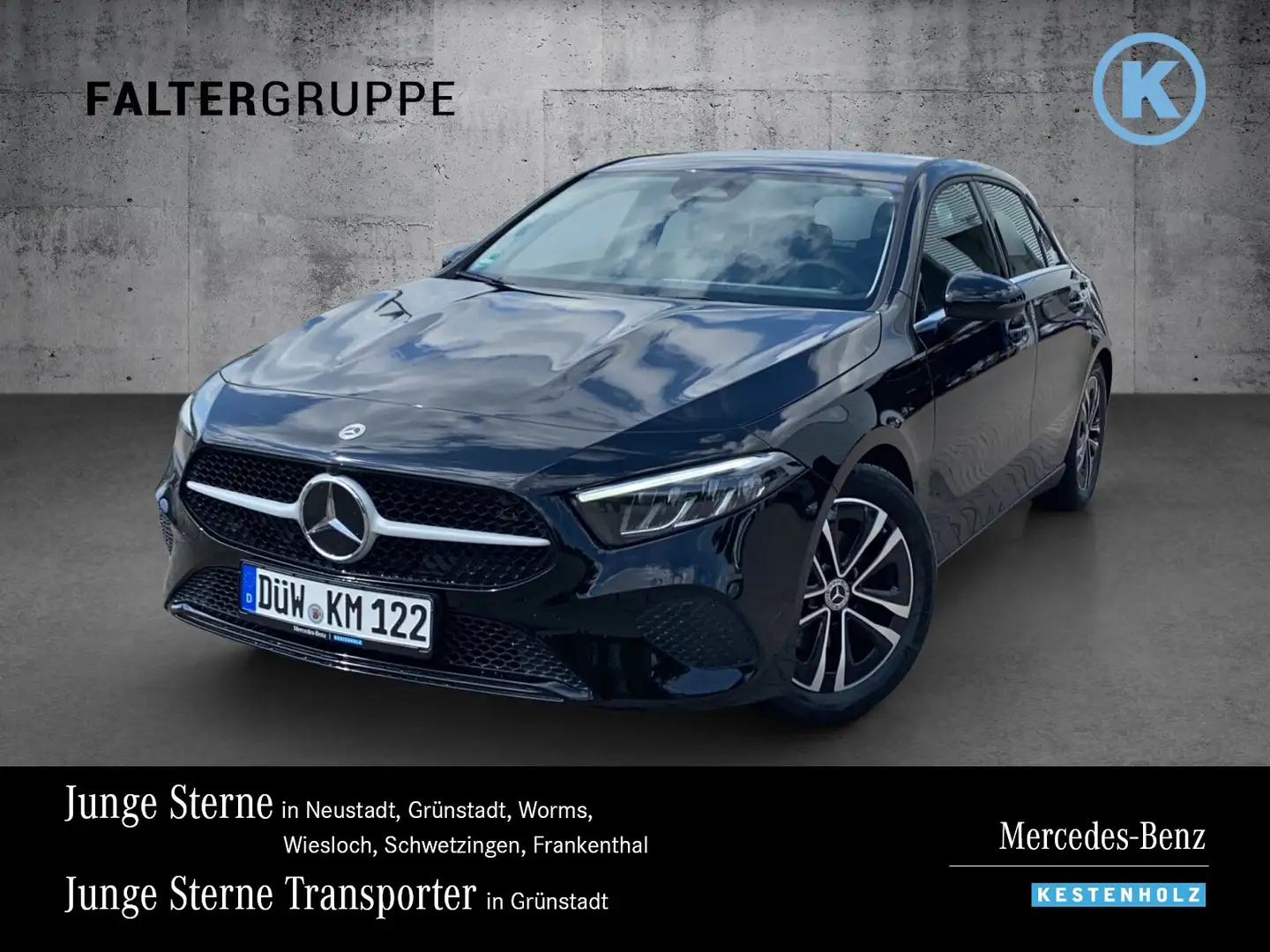 Mercedes-Benz A 180 A 180 KAMERA+TEMPO+MBUX+SPUR/BREMS+NAVI+LED+SHZ Zwart - 1