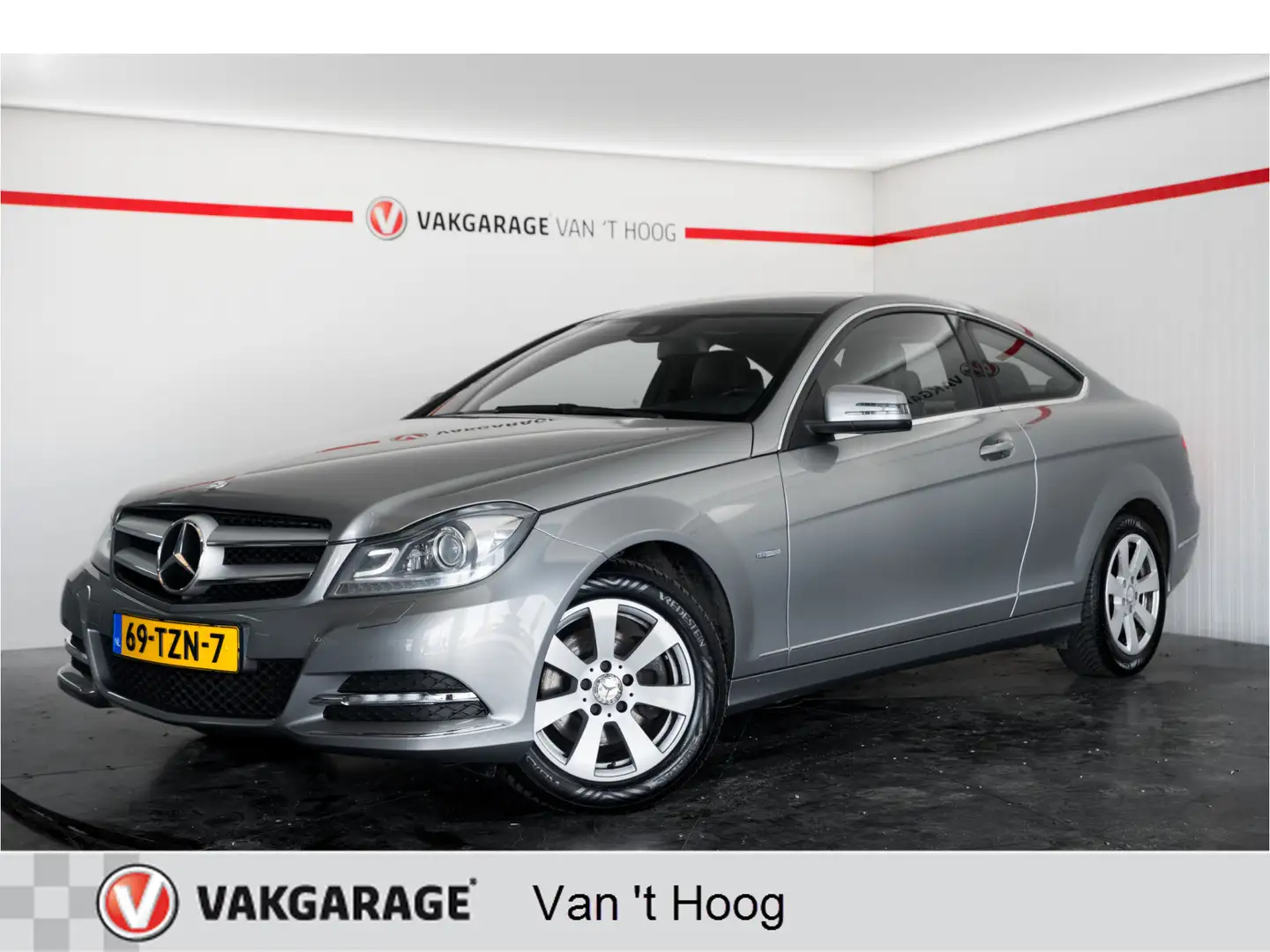 Mercedes-Benz C 220 Coupé CDI Coupe Trekhaak Grijs - 1
