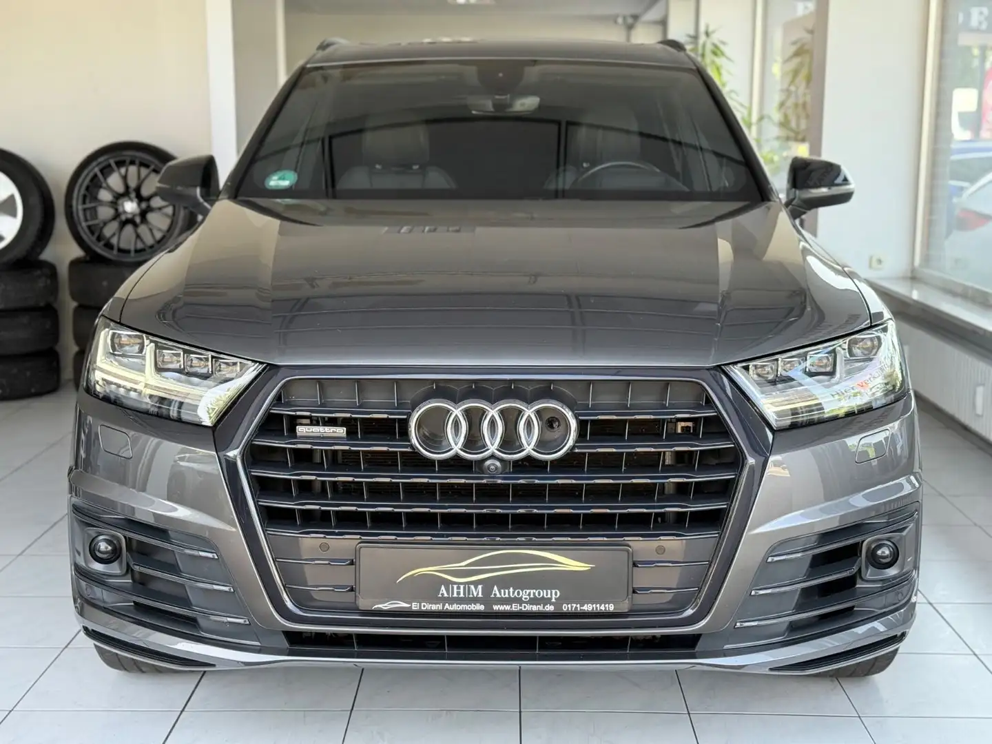 Audi Q7 50 TDI quattro tiptronic S line 360°/7Sitze Gris - 2