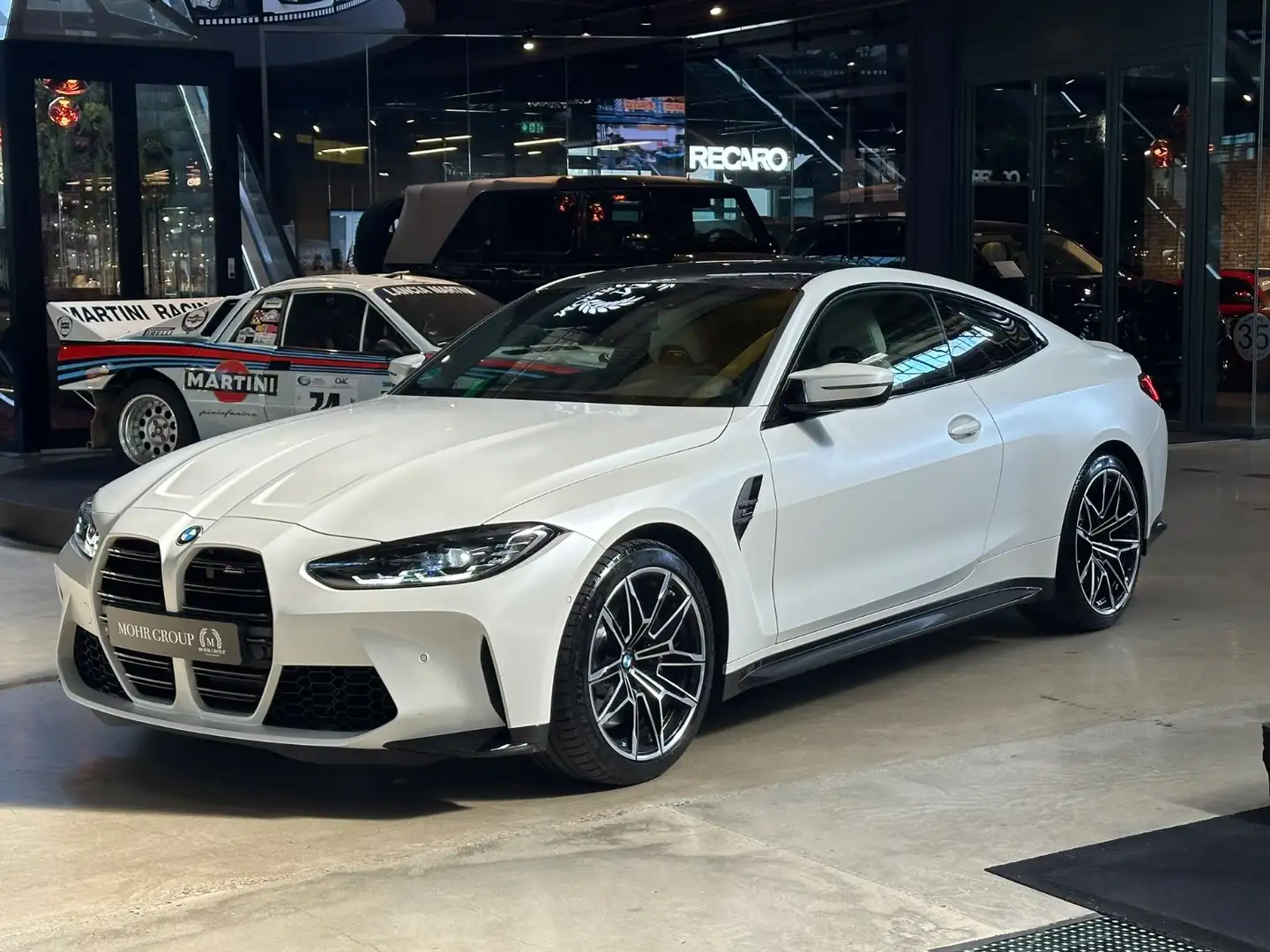 BMW M4 Coupe xDrive Competition/FROZEN WHITE/1. HAND Weiß - 2