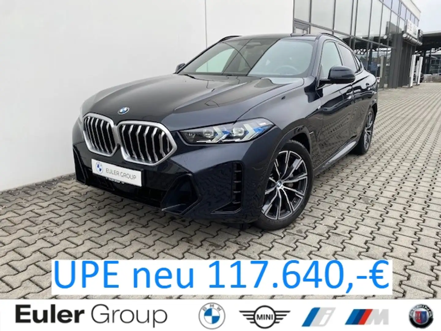 BMW X6 xDrive30d M Sport AHK PanoSky StandHz Massage H/K Schwarz - 1