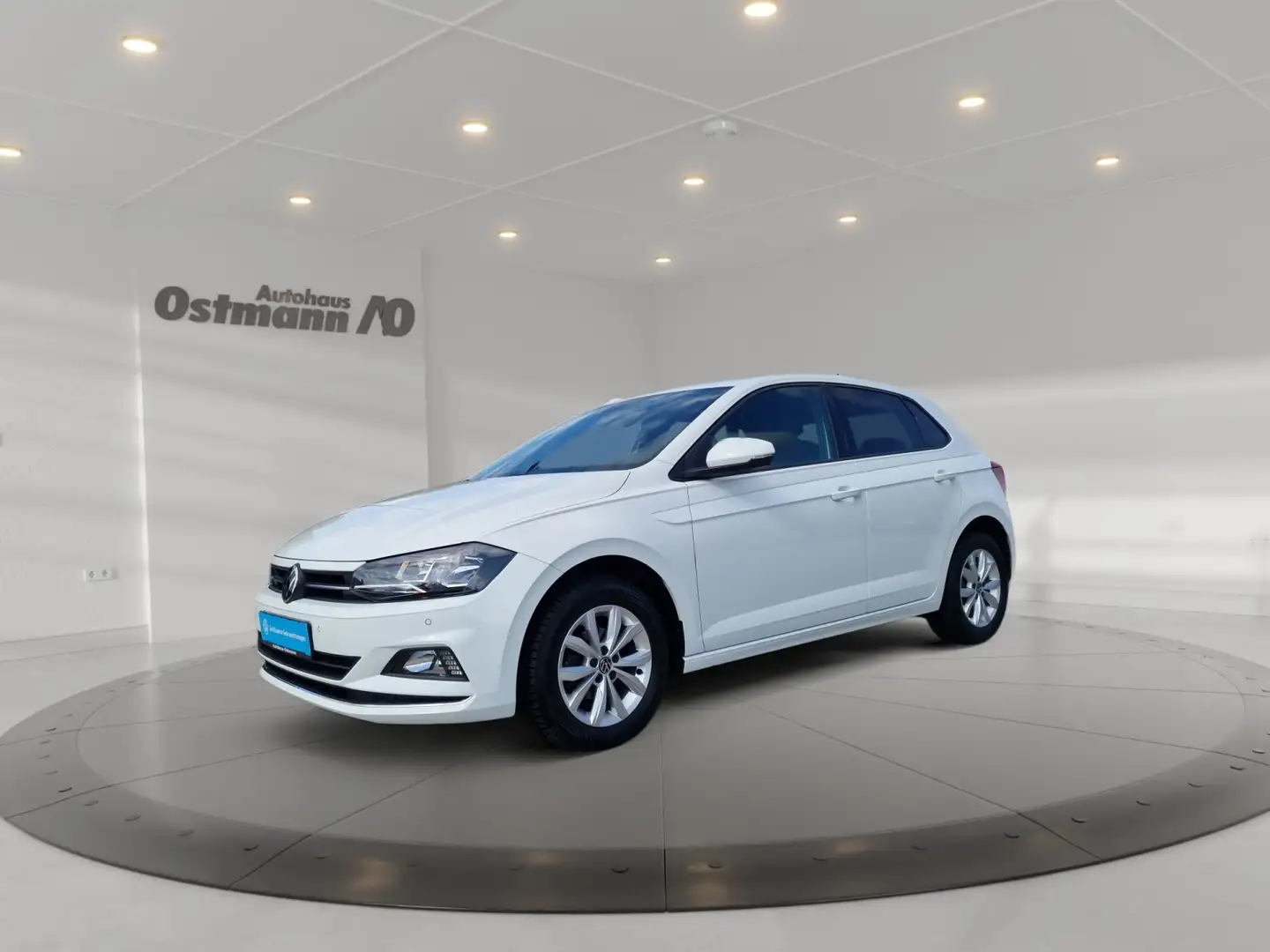 Volkswagen Polo VI 1.0 TSI Highline Matrix 2xKlima ACC AHK Weiß - 1
