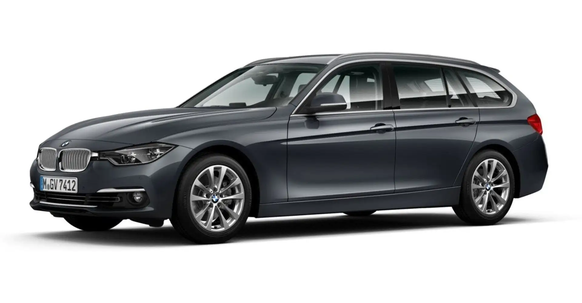 BMW 330 i xDrive Touring LuxuryLine+Innovationspak. 1.Hd. Grau - 1
