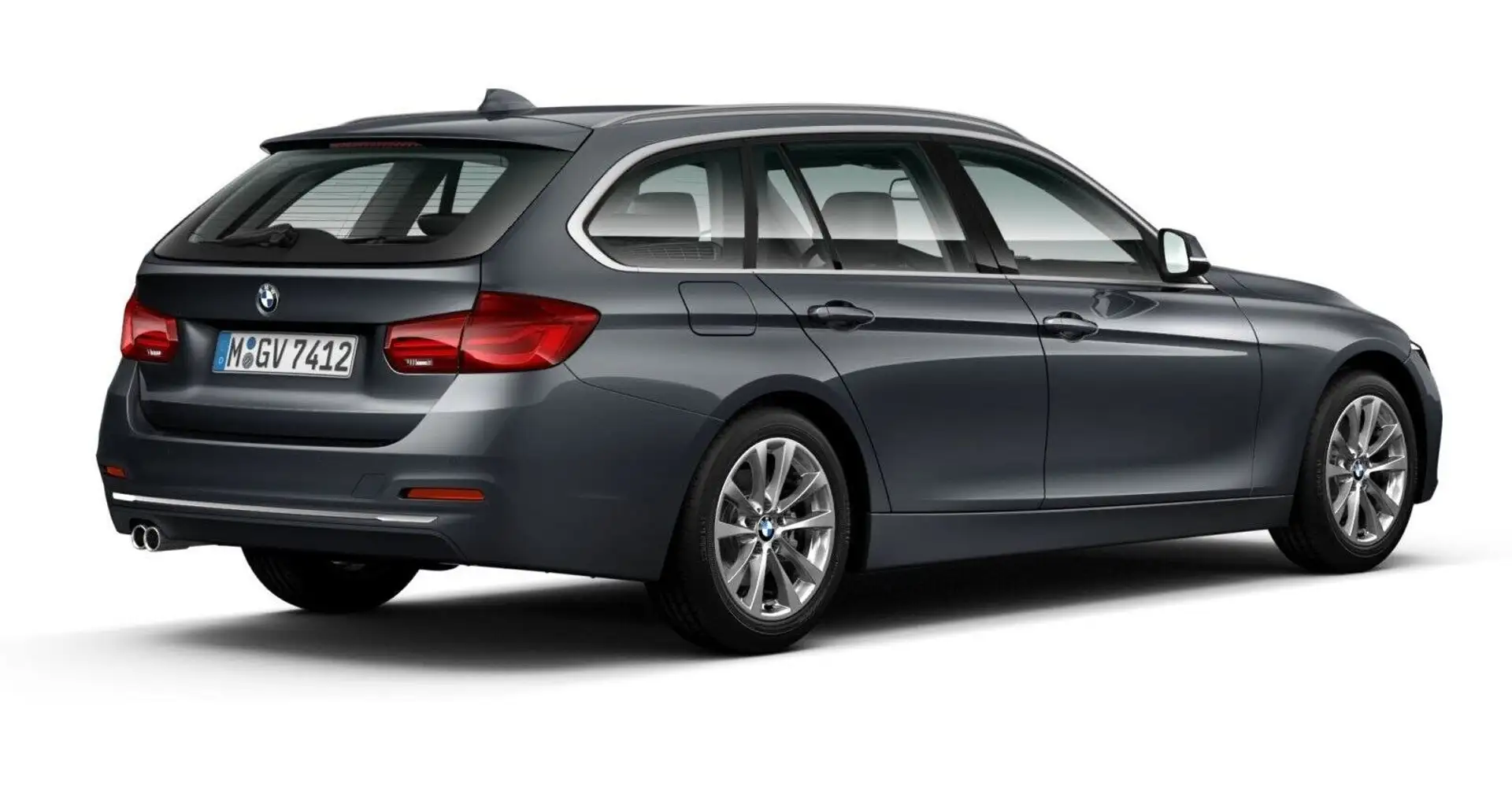 BMW 330 i xDrive Touring LuxuryLine+Innovationspak. 1.Hd. Grau - 2