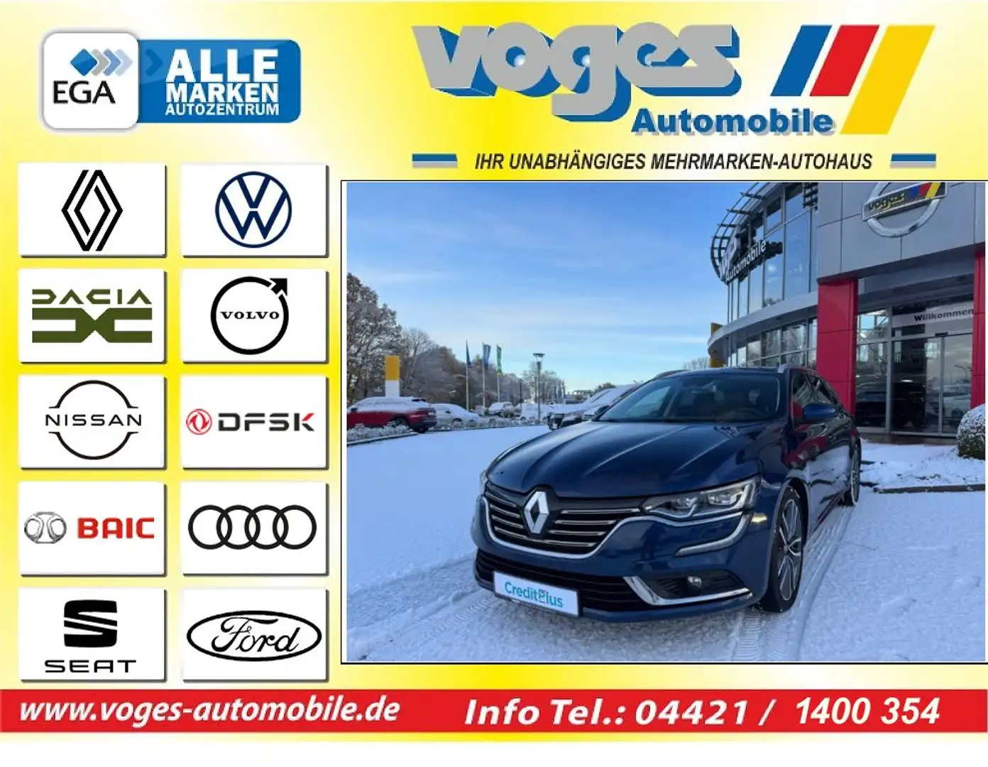 Renault Talisman Grandtour ENERGY dCi 160 EDC INTENS Azul - 1