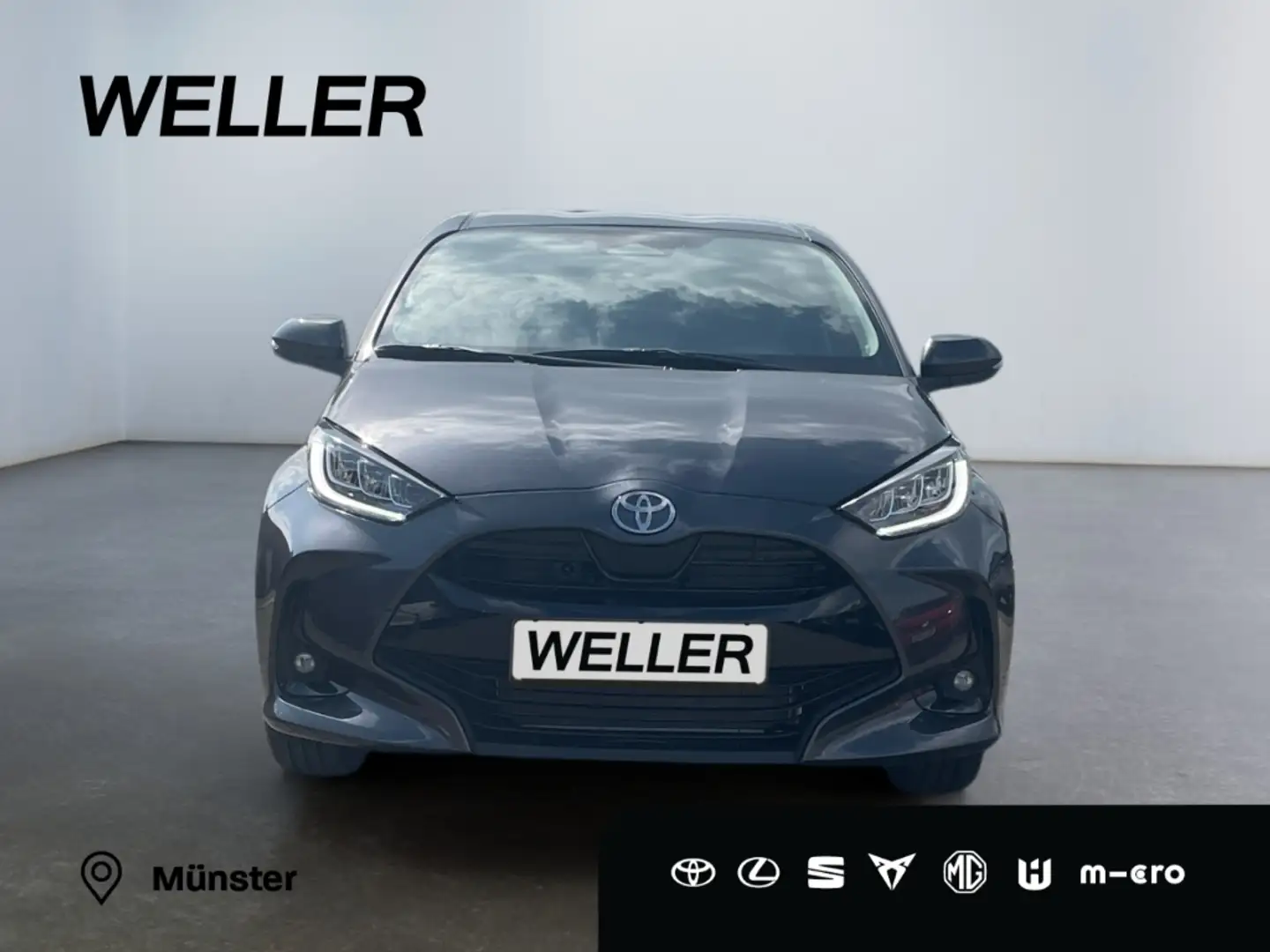 Toyota Yaris Hybrid 1,5 l 116 PS CVT, 5-türig Teamplayer Grau - 2