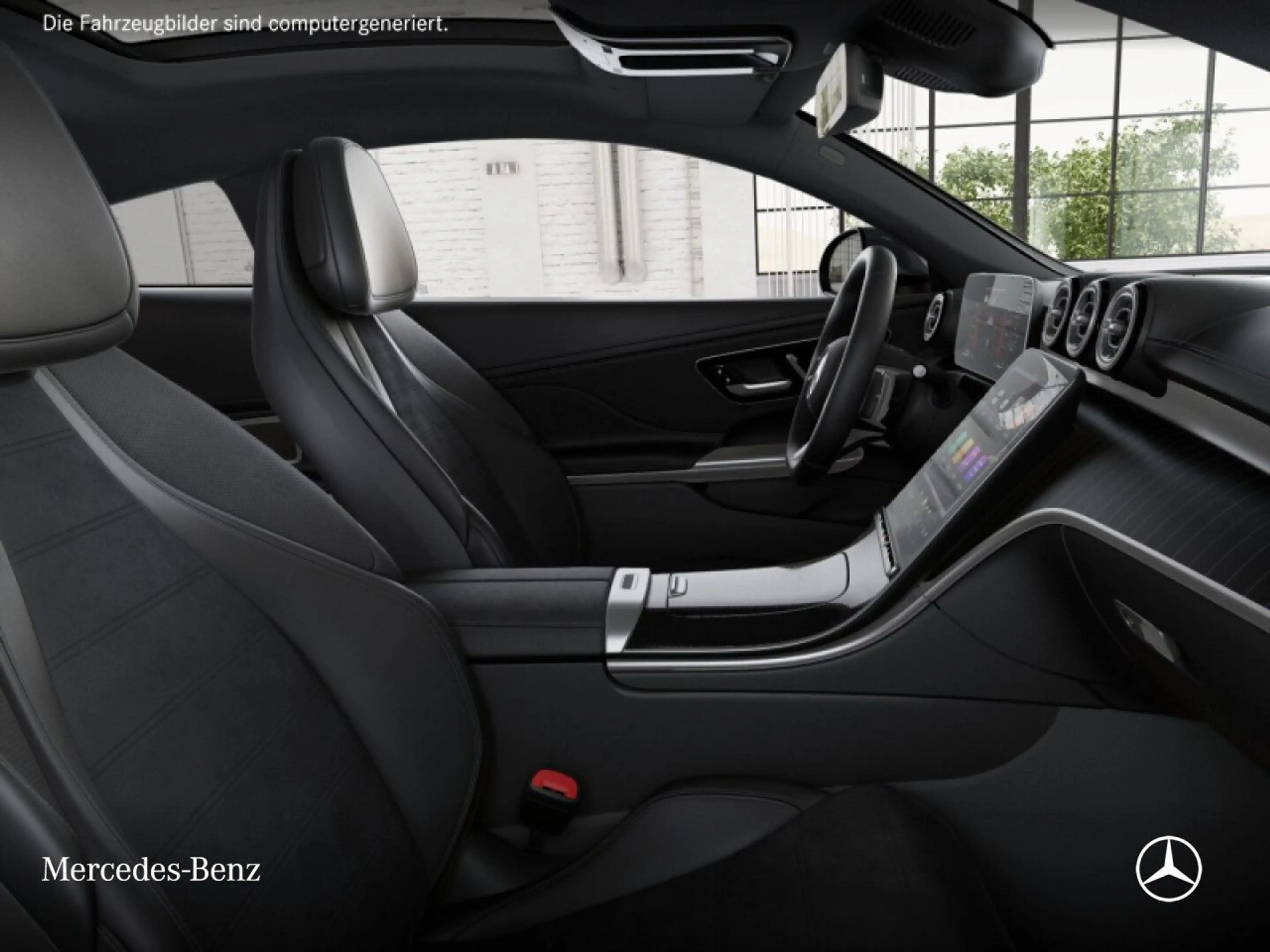 Mercedes-Benz CLE 200 AMG+PANO+360+LED+BURMESTER+TOTW+KEYLESS+9G — photo 11