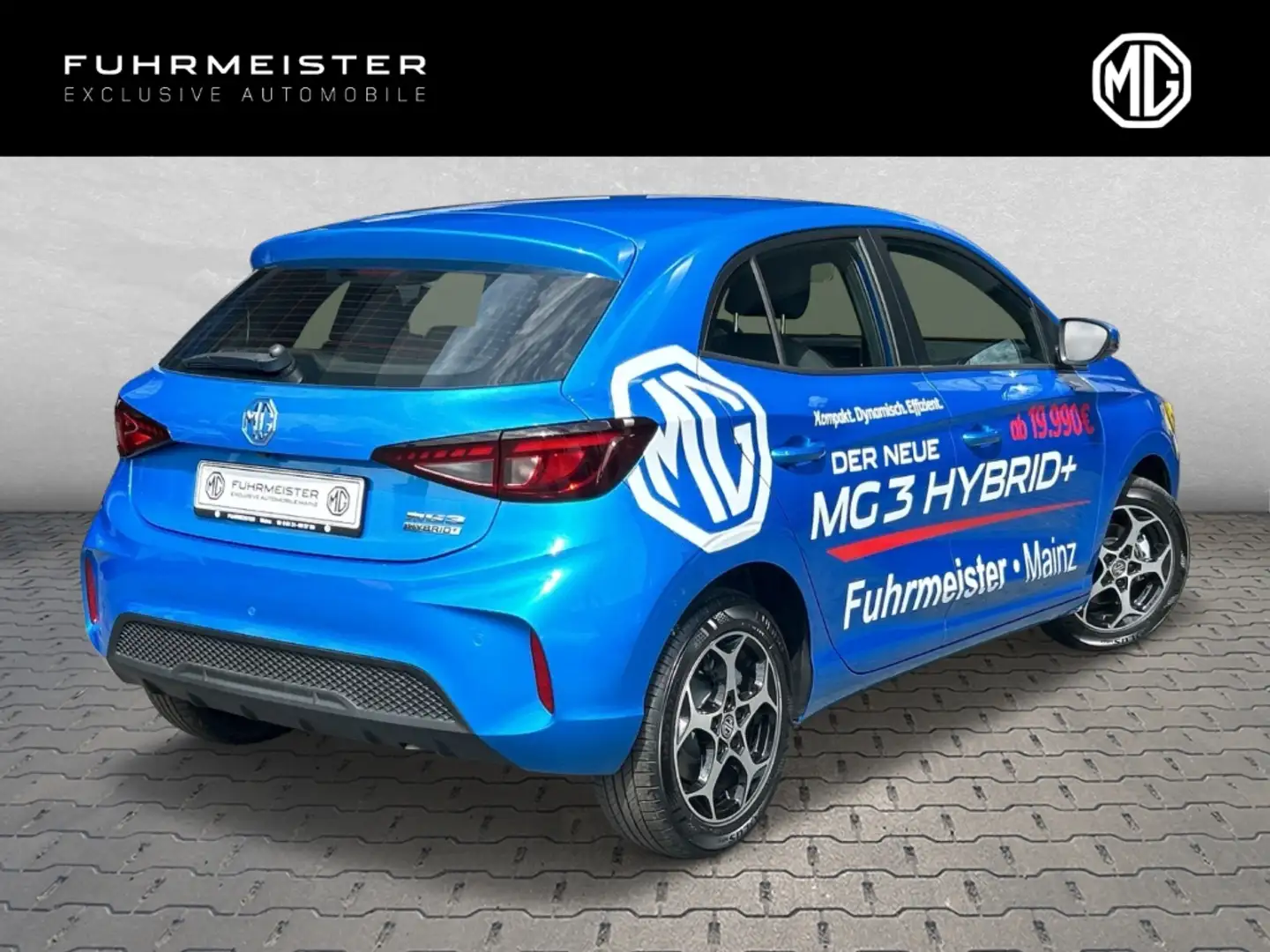 MG MG3 HEV Comfort 1.5 Liter PDC Klimaauto. Albastru - 2