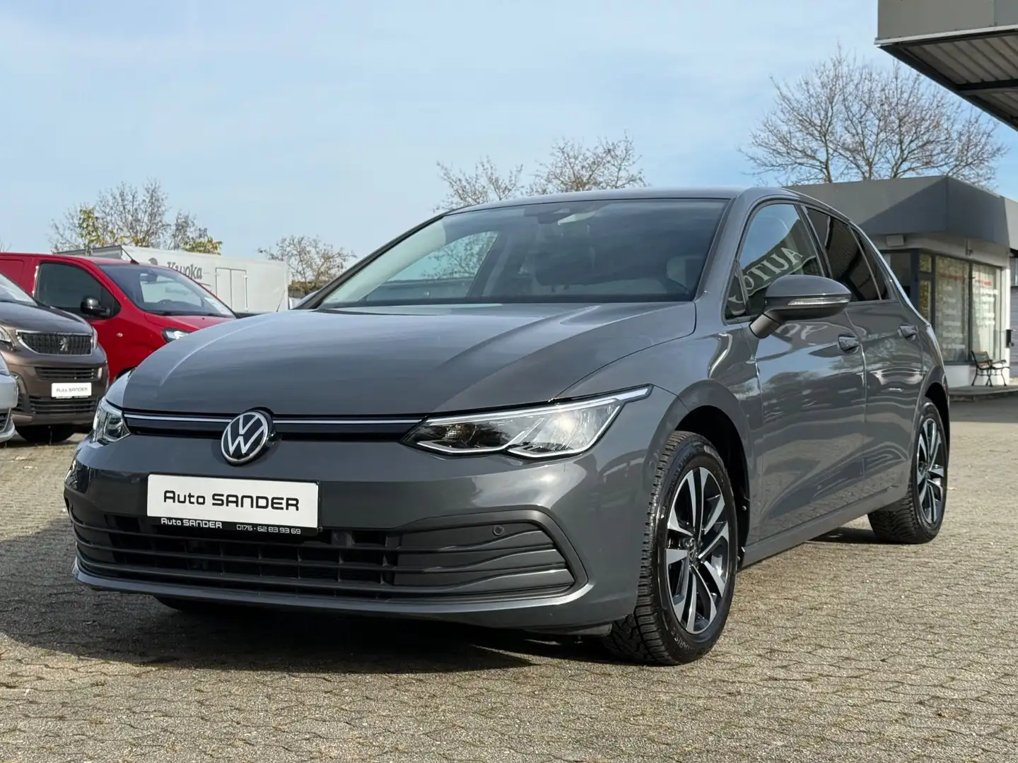 Volkswagen Golf VIII Lim. United LED VIRTUAL ACC DAB Gris - 1