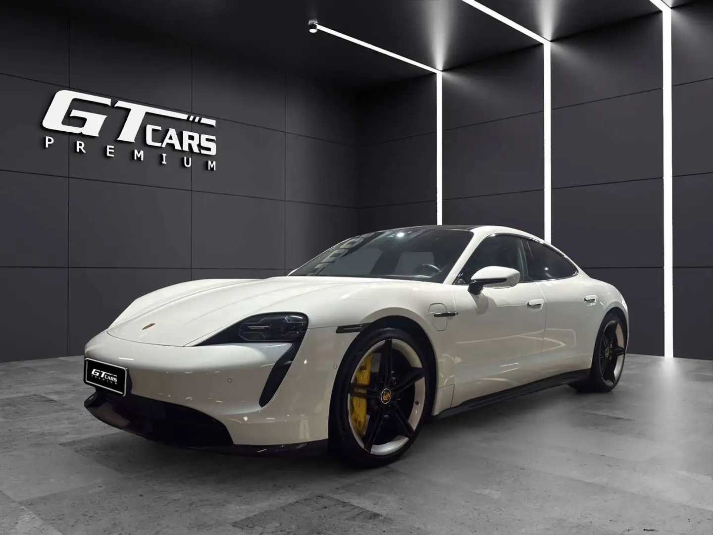 Porsche Taycan Turbo S Blanco - 1
