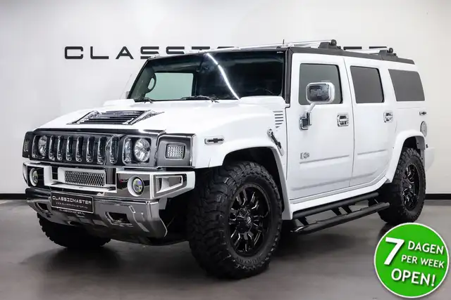 HUMMER H2 6.0 V8 LUXURY PACKAGE Btw auto, Fiscale waarde € 1
