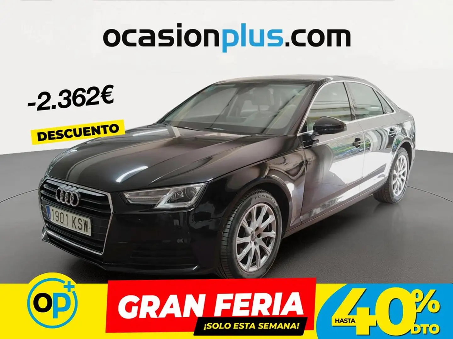 Audi A4 35 TDI Advanced S tronic 110kW Negro - 1