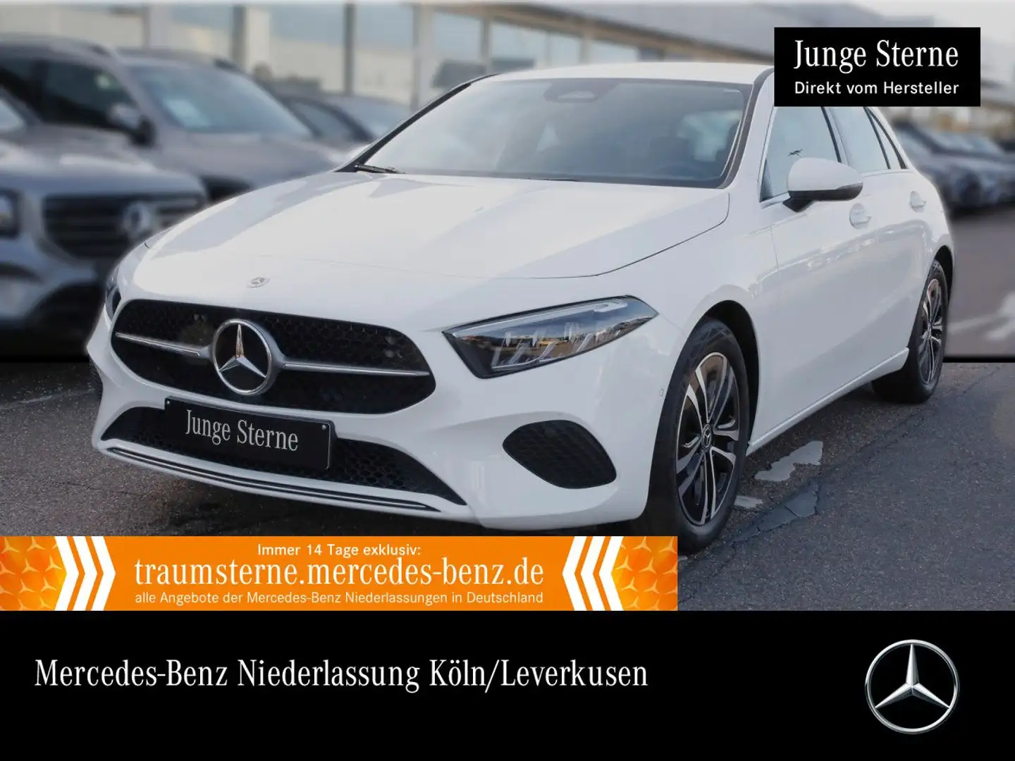 Mercedes-Benz A 200 PROGRESSIVE+LED+KAMERA+7G Wit - 1
