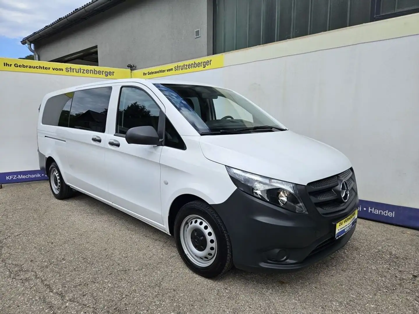 Mercedes-Benz Vito 114 CDI extralang Flügeltüren 100KW Weiß - 2