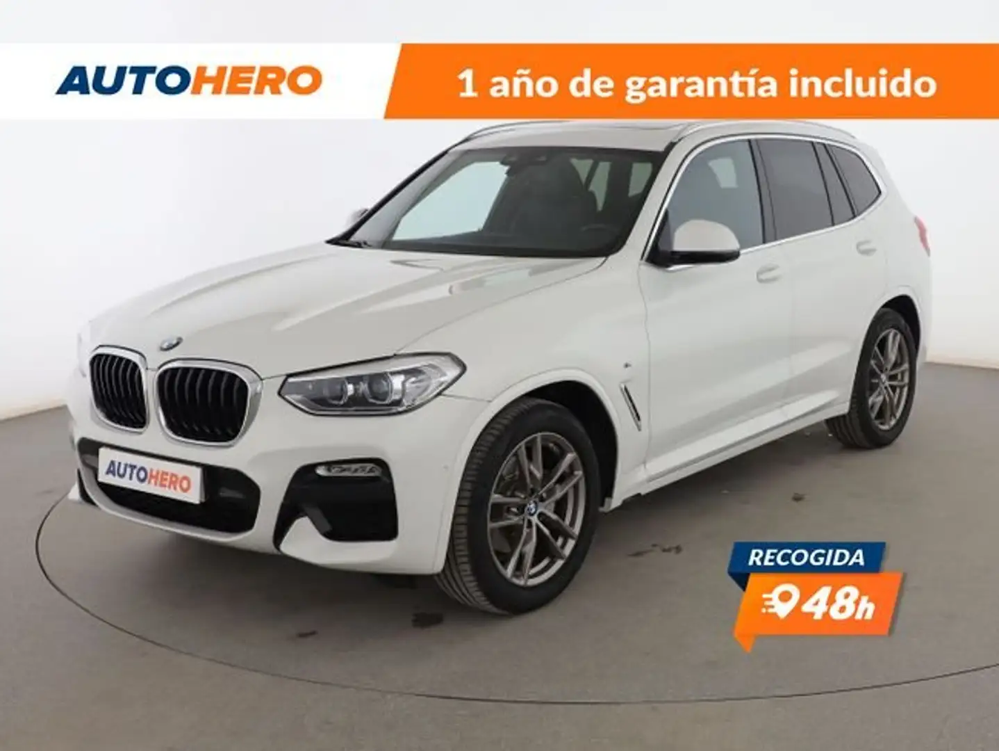 BMW X3 xDrive 20dA M Sport Blanc - 1