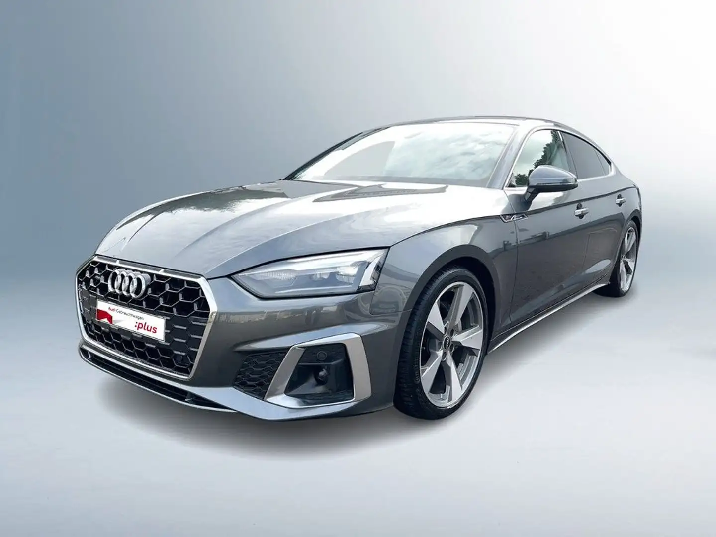 Audi A5 40 TDI quattro S line Navi LED AHK Grau - 2