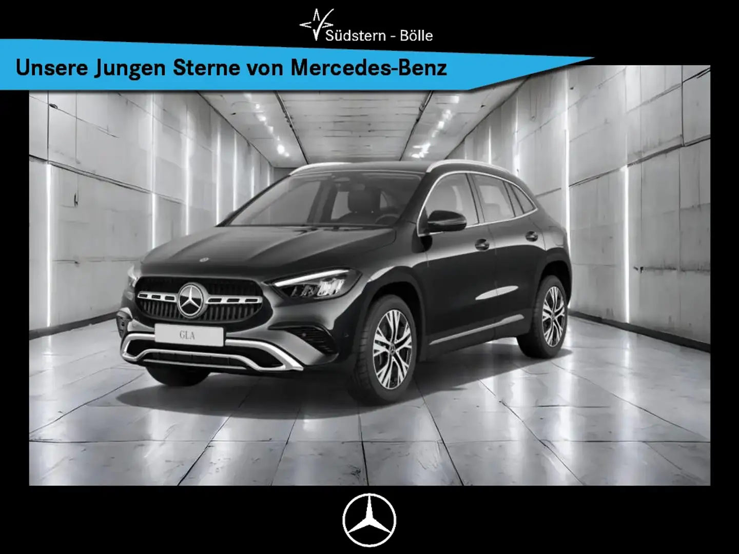 Mercedes-Benz GLA 220 4M PROGRESSIVE+MBUX+KAMERA+NAVI+SHZ+AUT Schwarz - 1