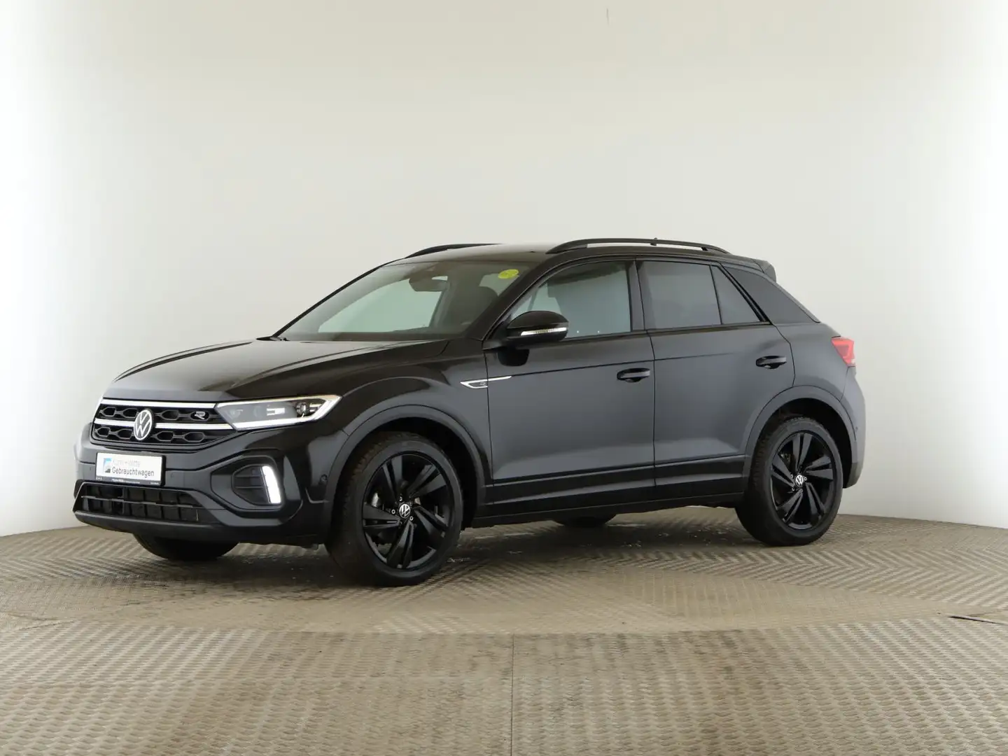 Volkswagen T-Roc 1.5 TSI R-Line *AHK*LED*RFK*Navi*AppleCar* Schwarz - 2