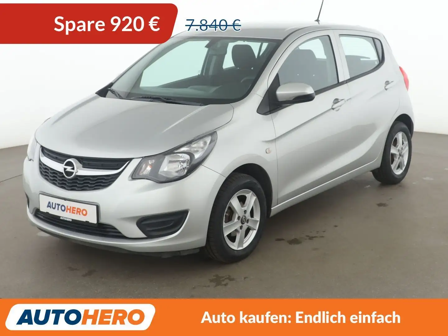 Opel Karl 1.0 Edition Start/Stop*PDC*ALU*KLIMA* Grau - 1