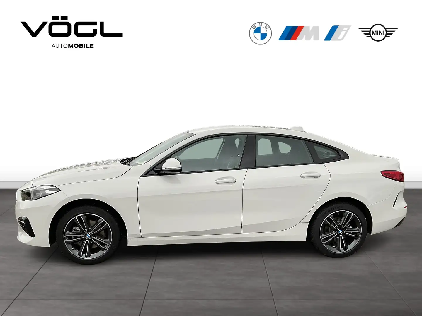 BMW 218 i Gran Coupé Sport Line Comfortpaket Weiß - 2
