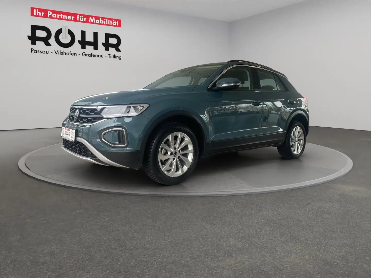 Volkswagen T-Roc Life (SHZ.NAVI.ACC.LED.DAB.PDC) 1.0 TSI Blau - 2