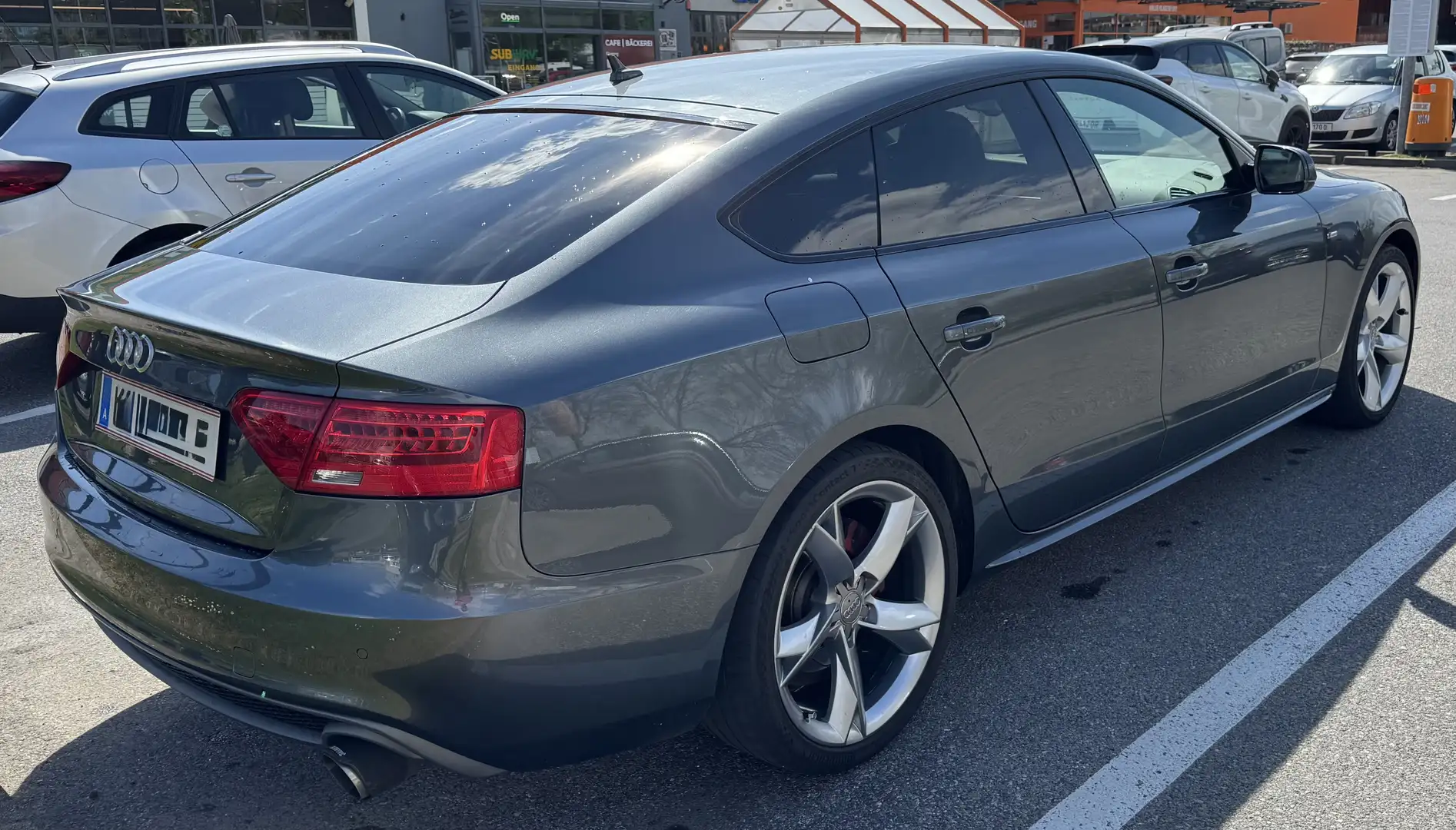Audi A5 SB 3,0 TDI quattro Sport DPF S-tronic Grau - 2