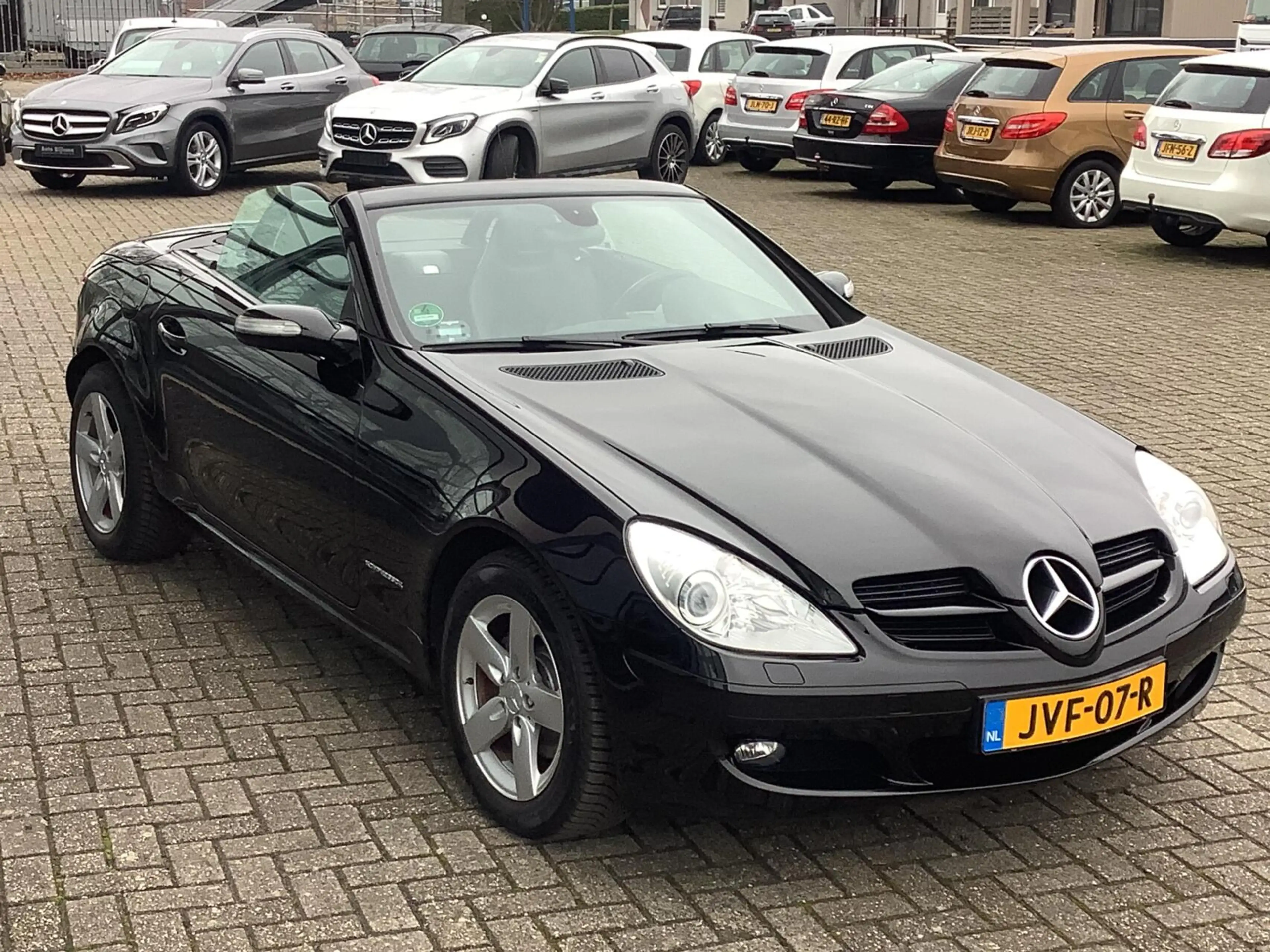 Mercedes-Benz SLK 200 K. Automaat, nekverwarming, xenon, lederen bekledi — photo 4