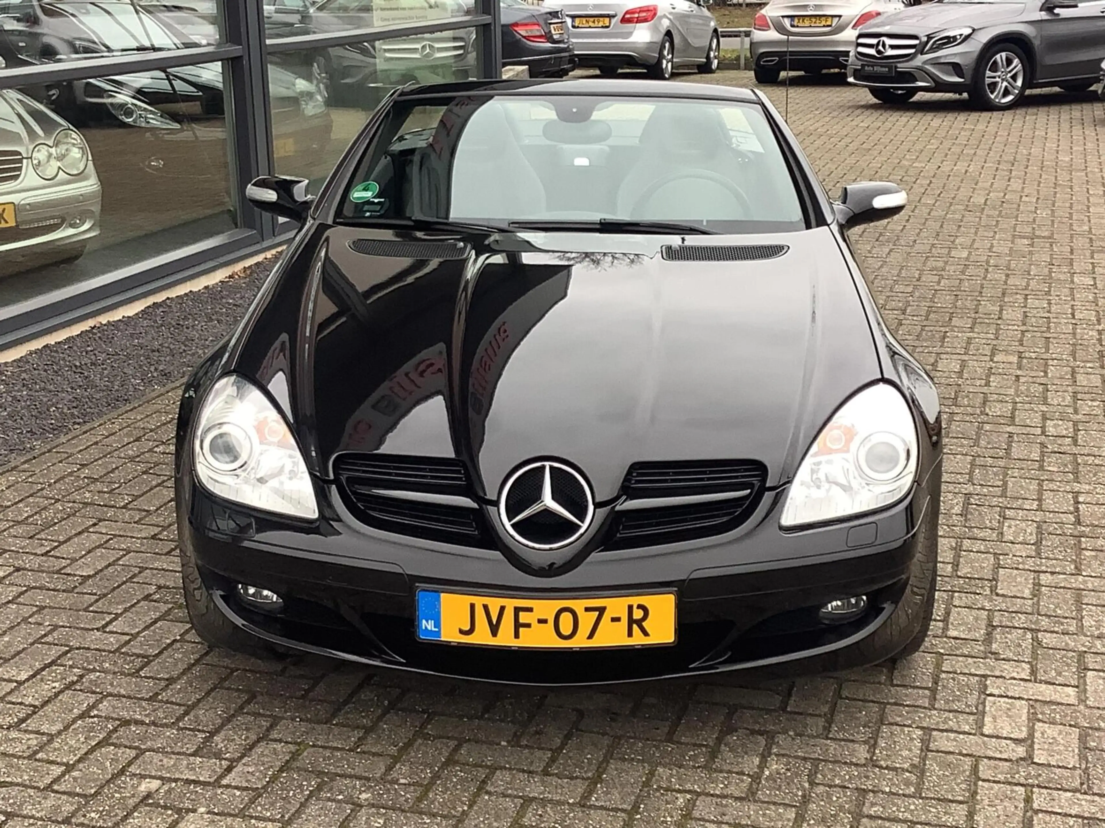 Mercedes-Benz SLK 200 K. Automaat, nekverwarming, xenon, lederen bekledi — photo 3