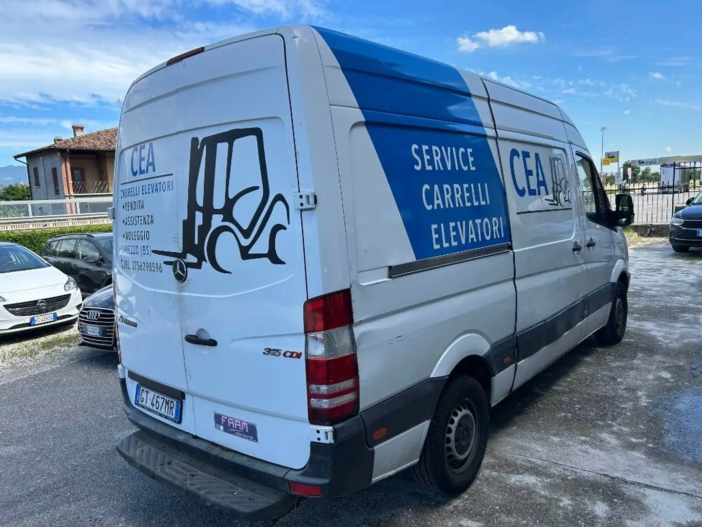 Mercedes-Benz Sprinter F32/35 315 CDI TA Furgone Bianco - 2