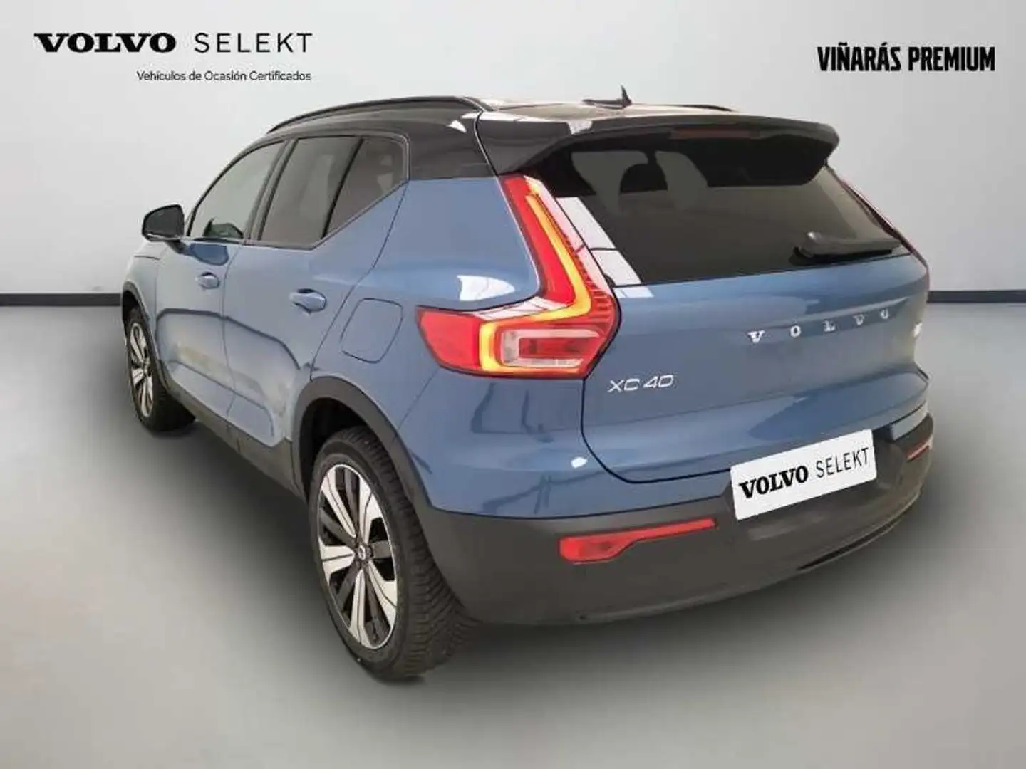 Volvo XC40 P8 Recharge Ultimate Eléctrico Puro Azul - 2