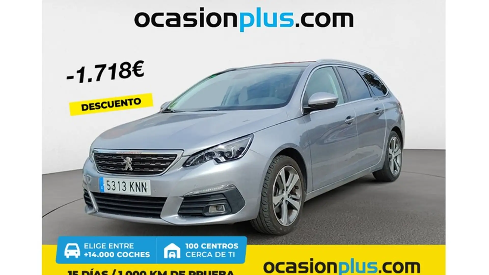 Peugeot 308 SW 1.2 PureTech S&S Allure EAT8 130 Plateado - 1
