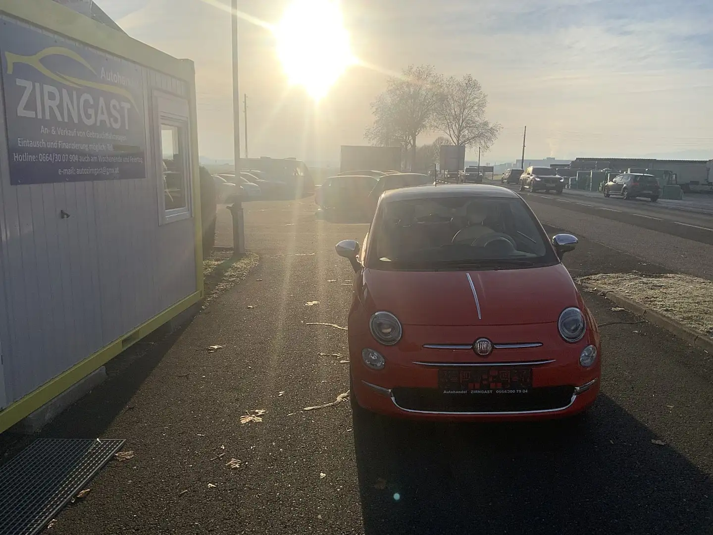 Fiat 500 ECO 1,2 69 Anniversario Pickerl neu bis 07/2026... Oranje - 2