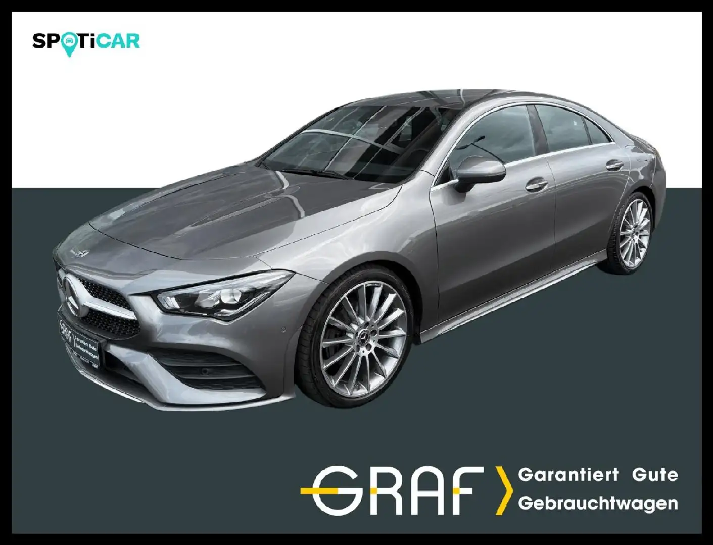Mercedes-Benz CLA 180 CLA 180 AMG Line*AT7*Klima*Navi*19 Gris - 1
