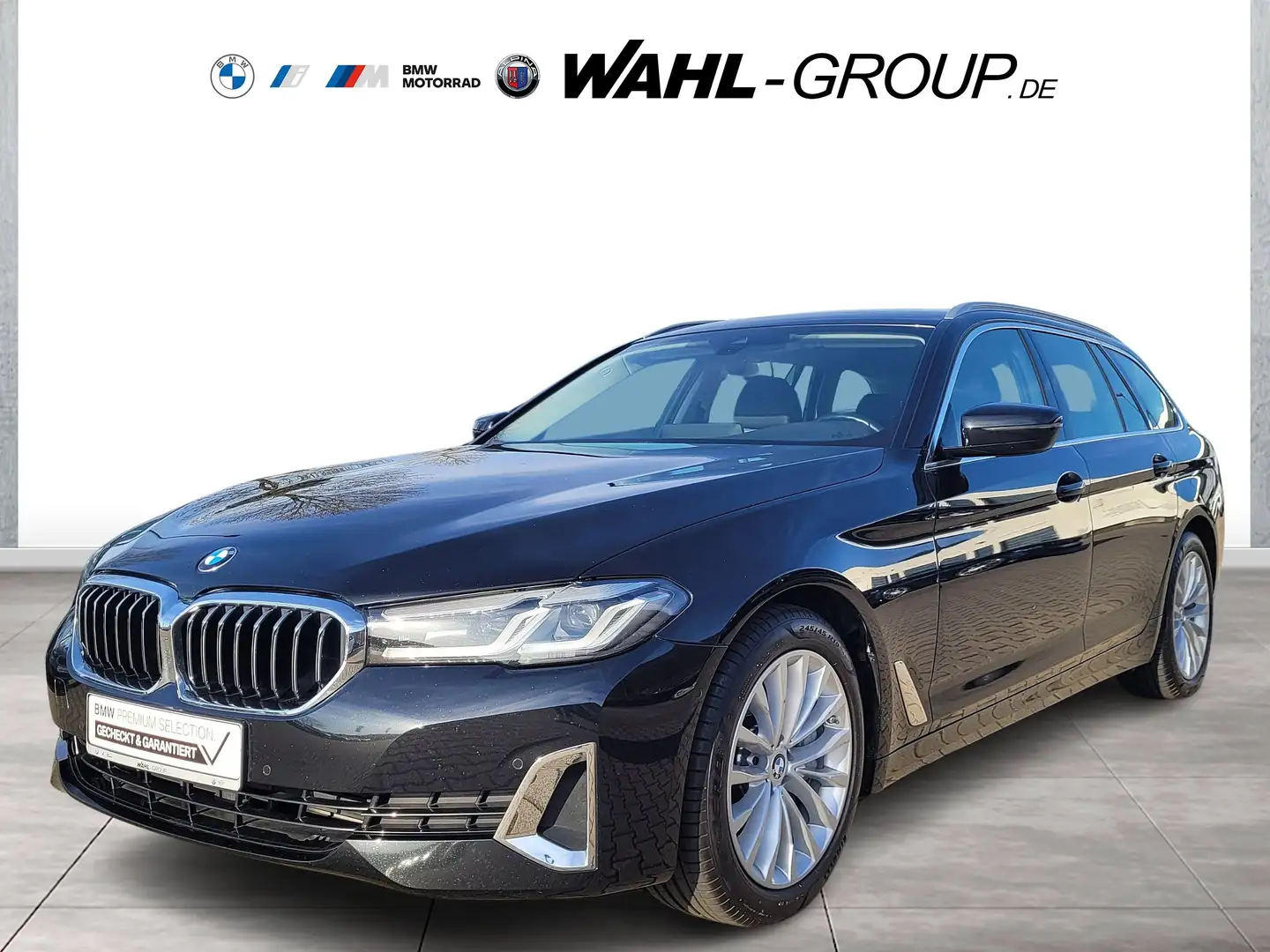 BMW 530 d Touring Luxury adLED HarmanKardon Sport eSitze Nero - 1
