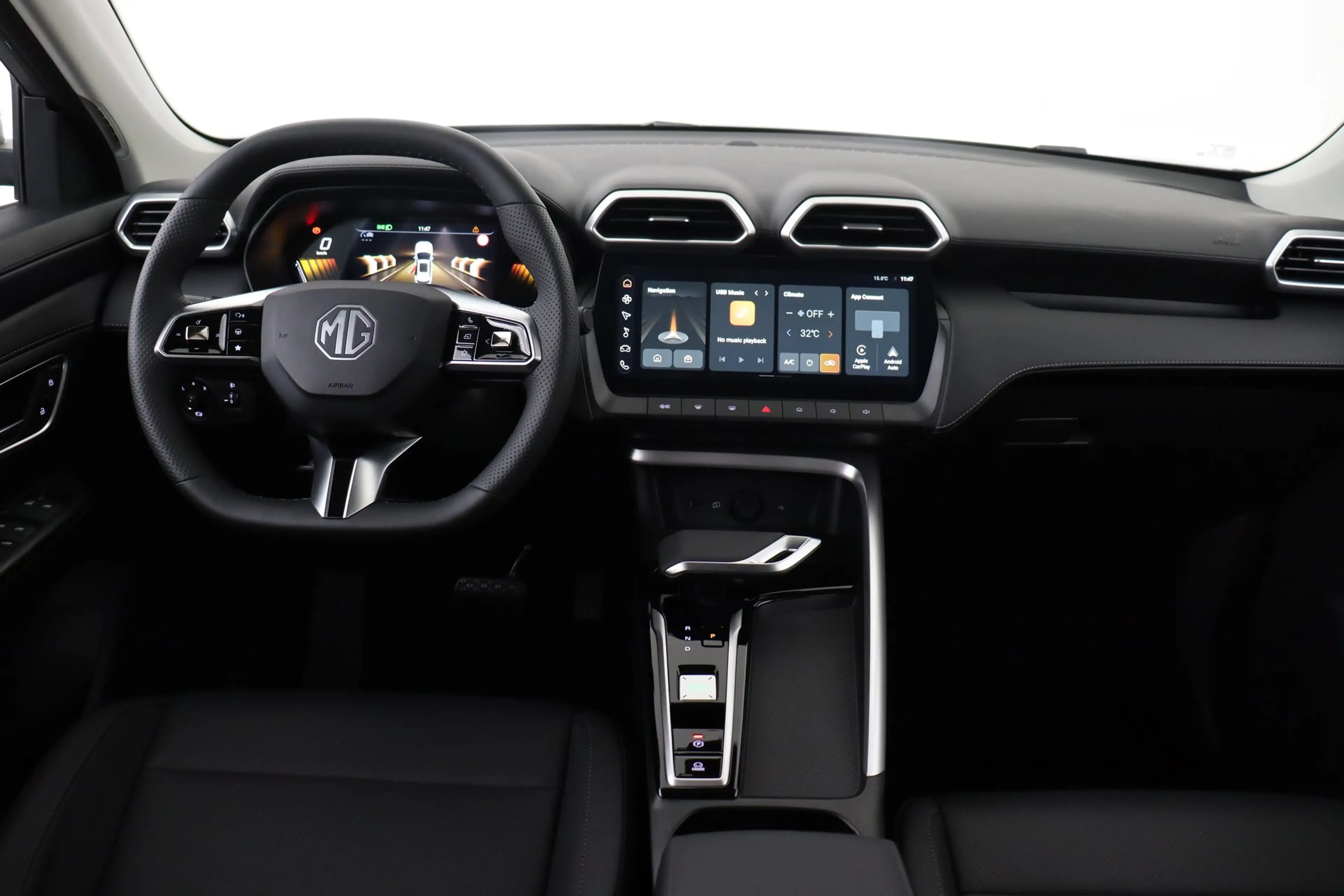 MG ZS 1.5 L LUXURY HYBRIDE + A/T + GPS + LEDER + CARPLAY — photo 9