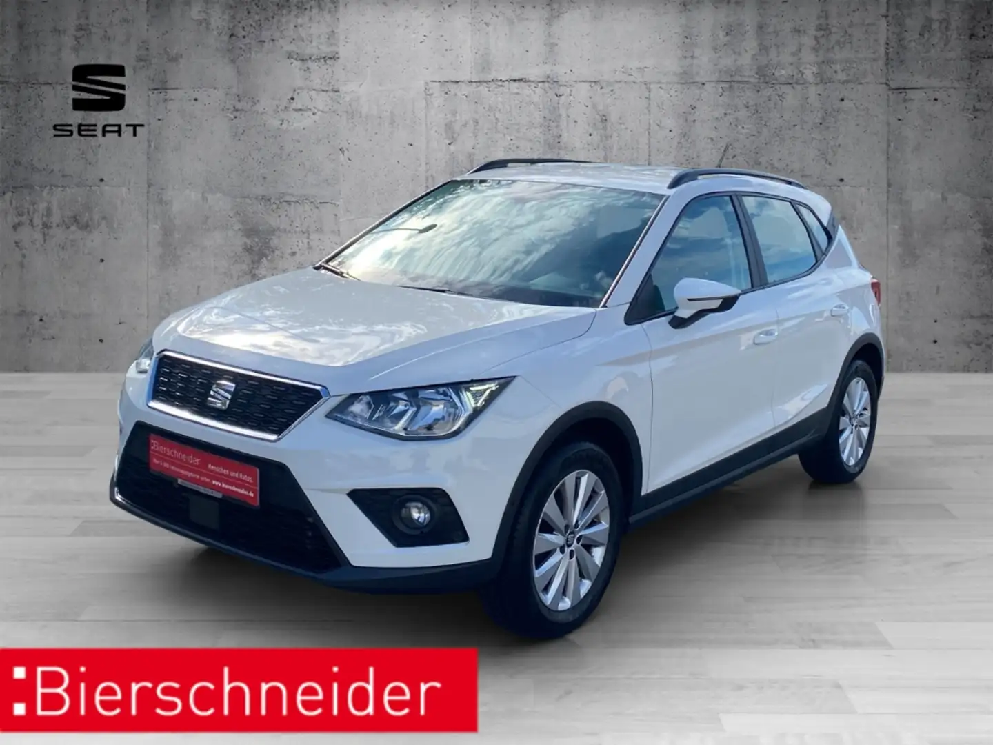 SEAT Arona 1.0 TGI Style LED Navi Kamera Totwinkel WP Blanc - 1