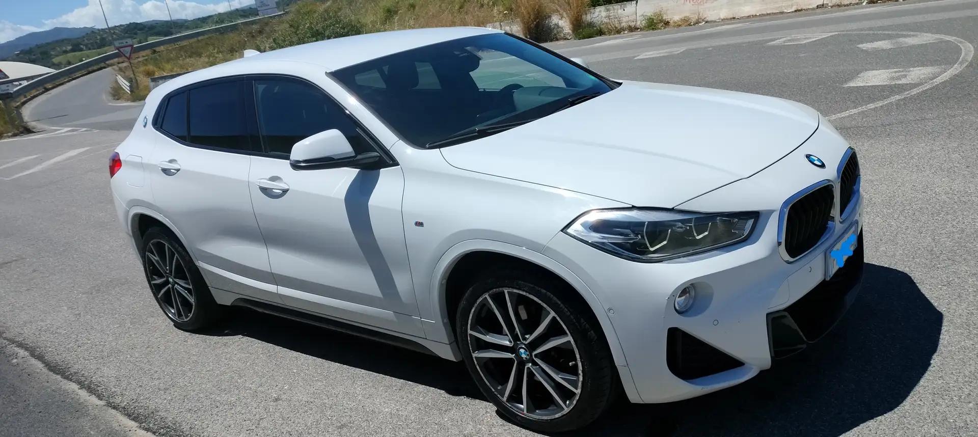 BMW X2 X2 xdrive20d Msport X auto Bianco - 1