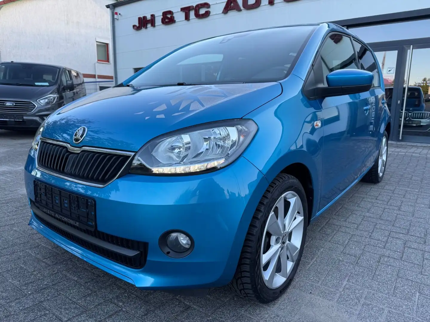 Skoda Citigo Fun/Klima/DAB/Pdc/Freisp/Tempo/Alu/ Blau - 1