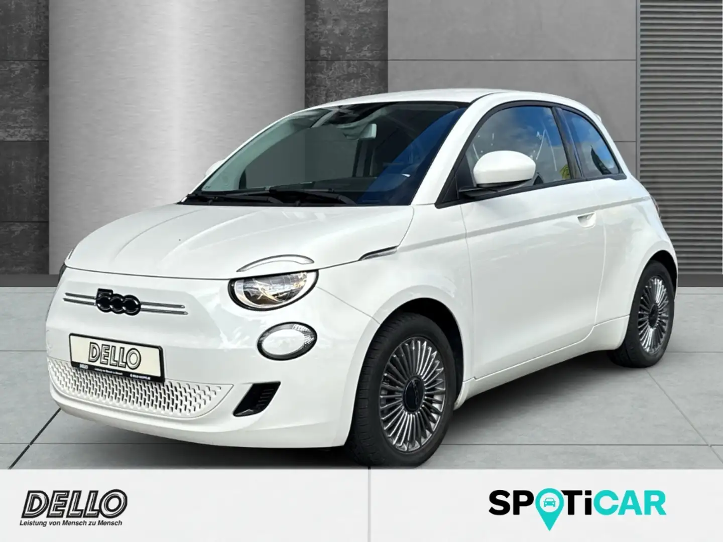 Fiat 500e Navi Apple CarPlay Android Auto Klimaautom Fahrerp Blanc - 1