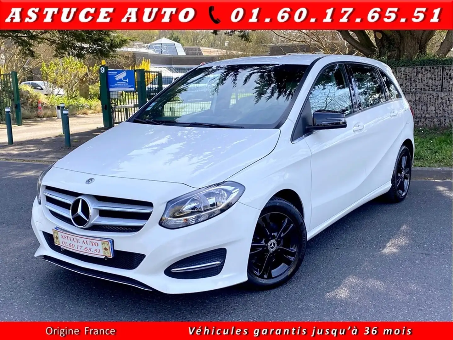 Mercedes-Benz B 180 180 122CH BUSINESS EDITION Blanc - 1