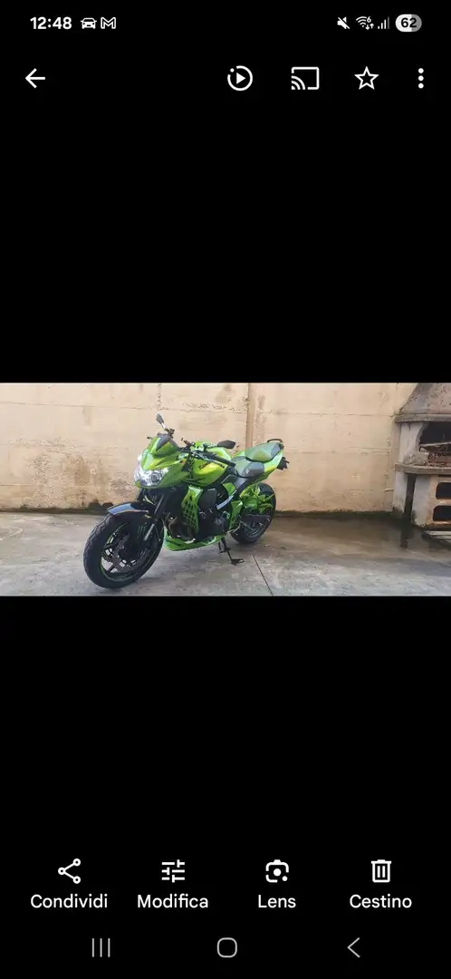 Kawasaki Z 750 Verde - 1