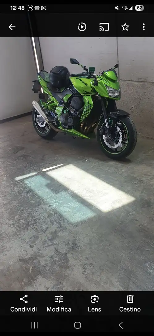 Kawasaki Z 750 Verde - 2